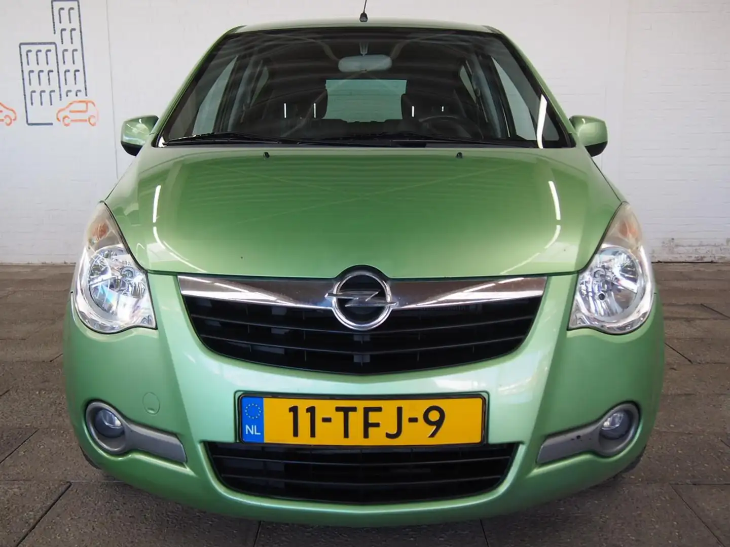 Opel Agila 1.0 Edition Airco (APK:Nieuw) Incl.Garantie Green - 2