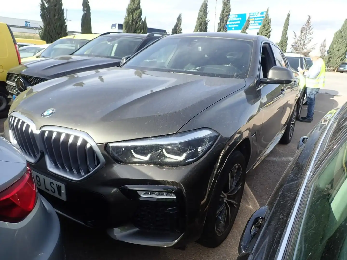 BMW X6 xDrive 30dA Gris - 1