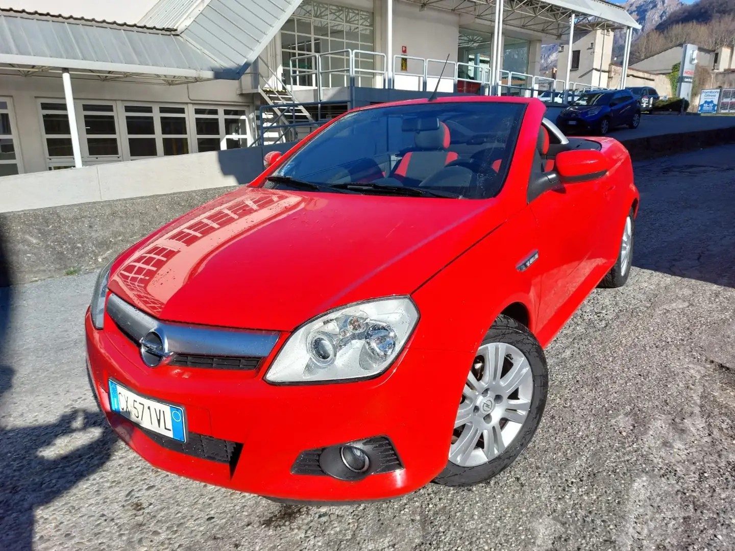 Opel Tigra Tigra Cabrio Twintop 1.4 Sport, solo 73.000 km!!! Rot - 1