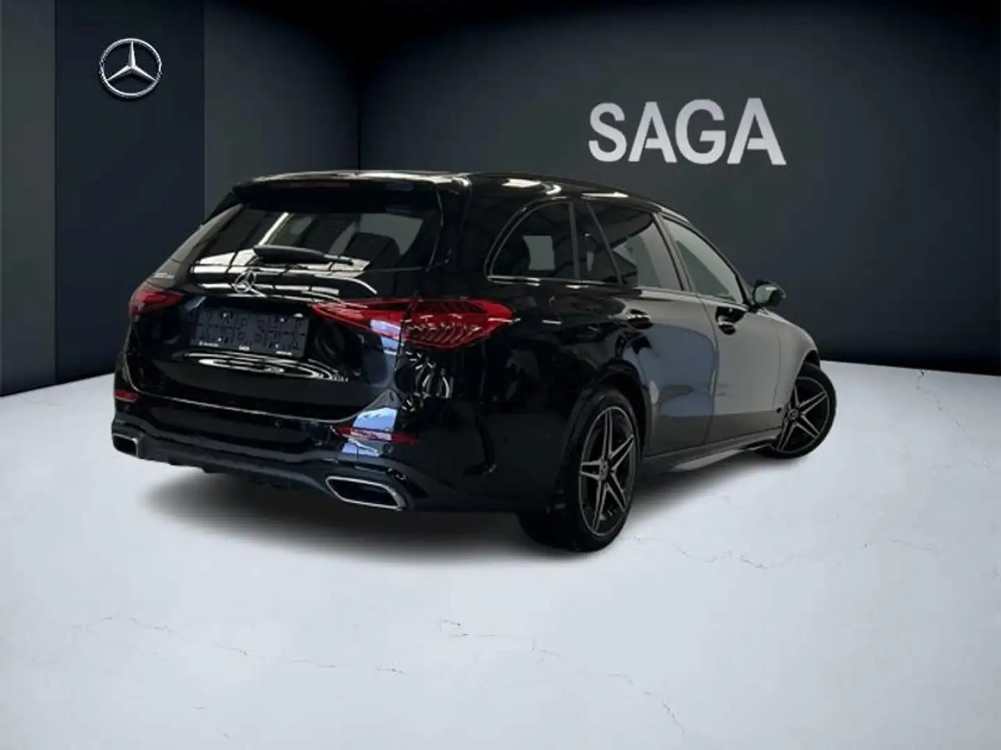 Mercedes-Benz C 300 de Break AMG Pack Night Pano Noir - 2