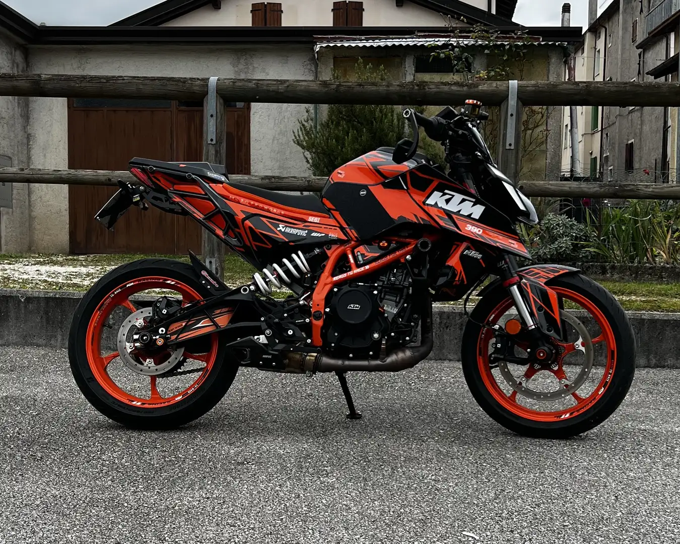 KTM 390 Duke Naked Blu/Azzurro - 1