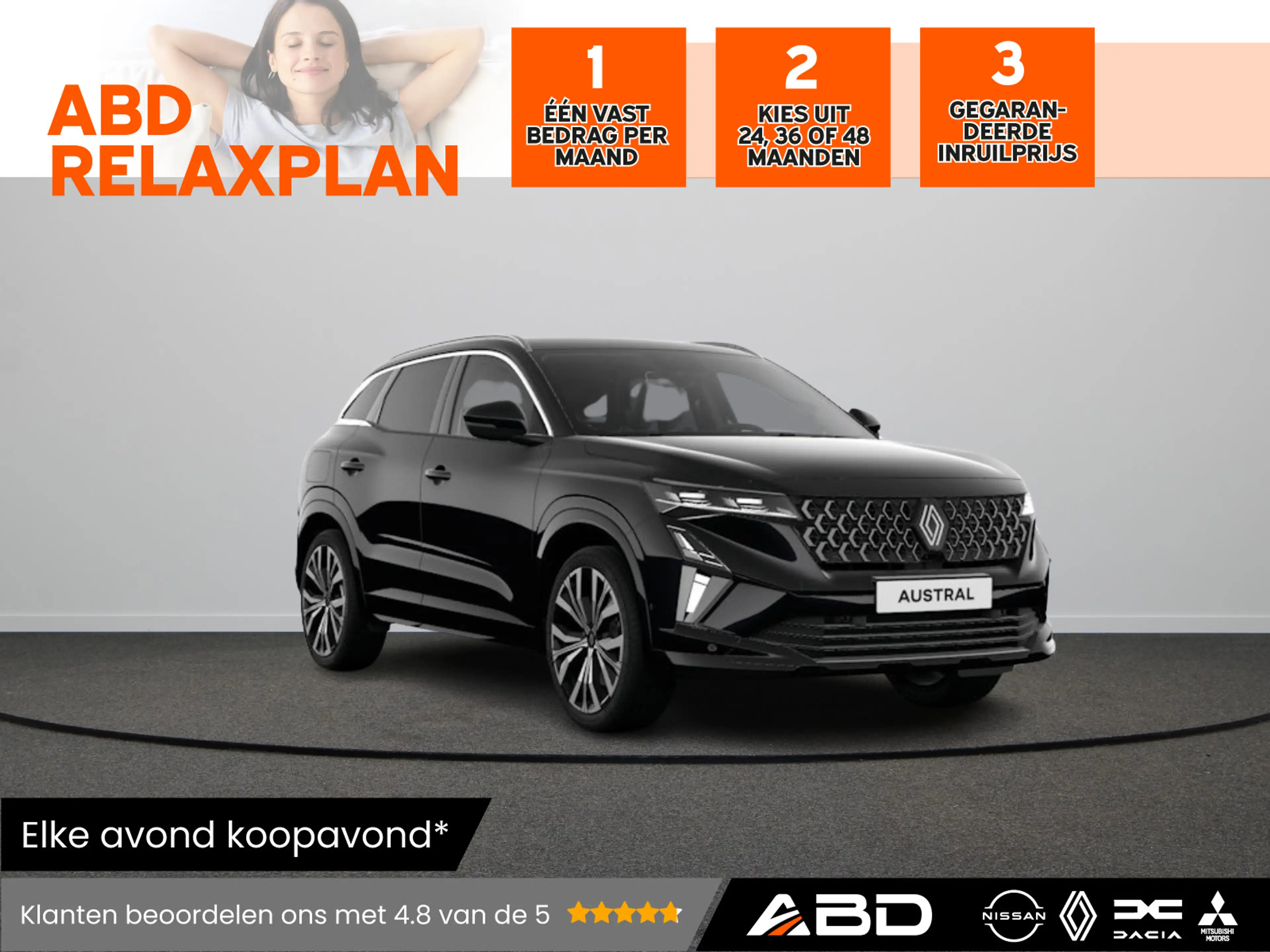 Renault Austral Techno Hybrid 200 | Blind Spot Warning | Elektroni