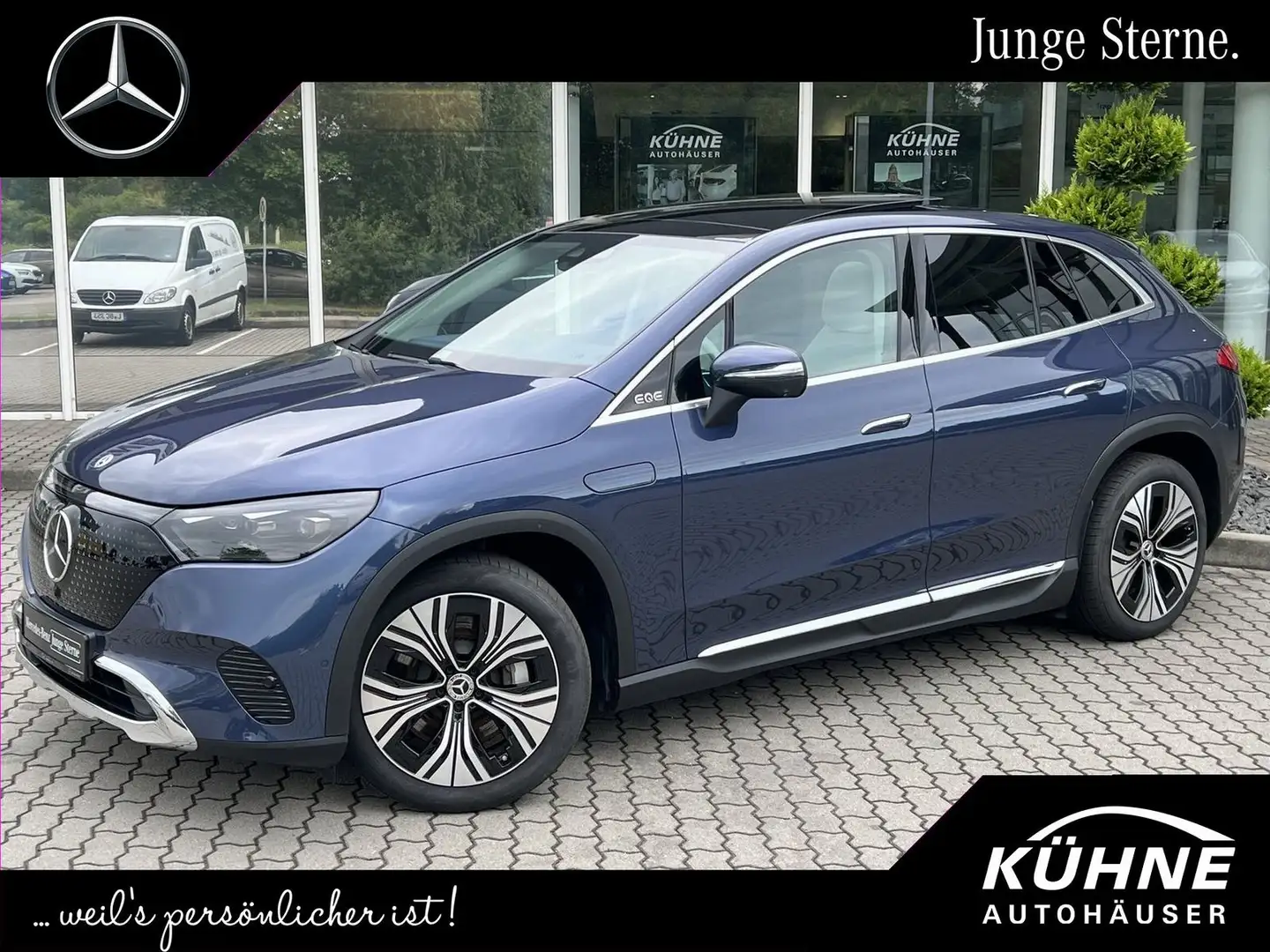 Mercedes-Benz EQE SUV EQE 350+ SUV Electric Art Premium+HA Lenkung+360 Azul - 1