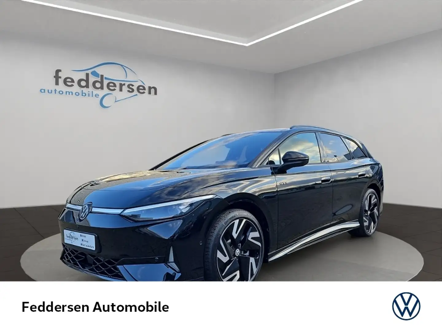 Volkswagen ID.7 Tourer GTX AHK 4Motion Wärmepumpe Navi Panorama K Schwarz - 1