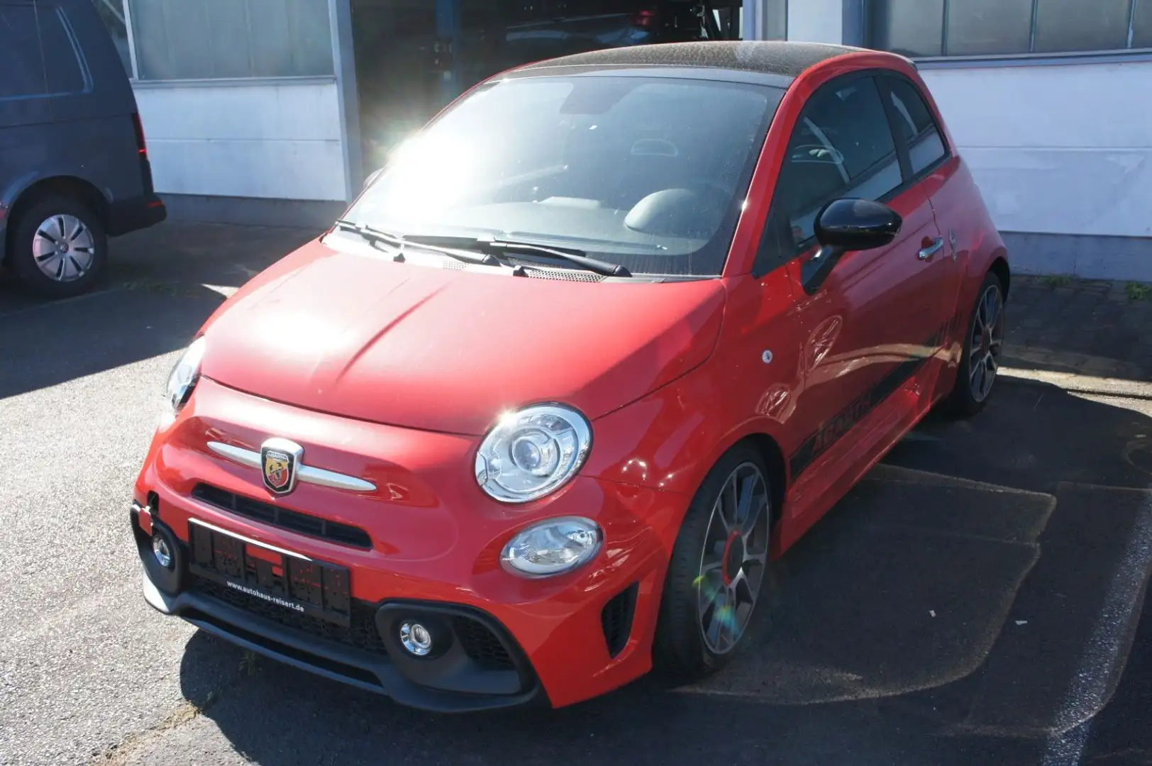 Abarth 595 Turismo Autom*PANO*LEDER*XEN*70YEARS*NAV Rouge - 2