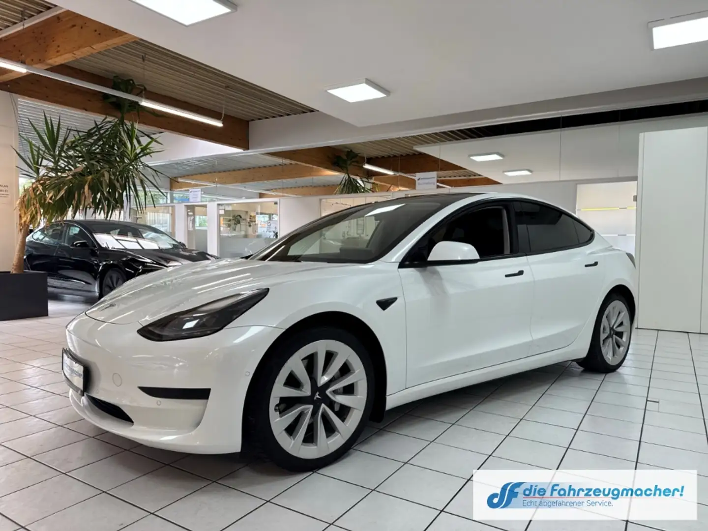 Tesla Model 3 Basis RWD Soundsystem ACC El. Heckklappe WLAN e-Si Weiß - 2