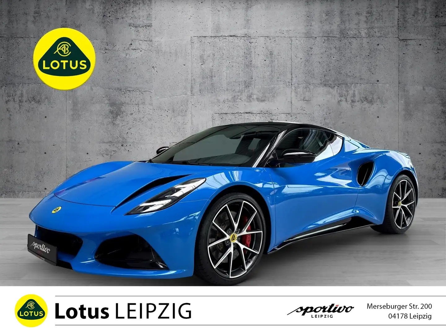 Lotus Emira V6 First Edition *Lotus Leipzig* Blau - 1