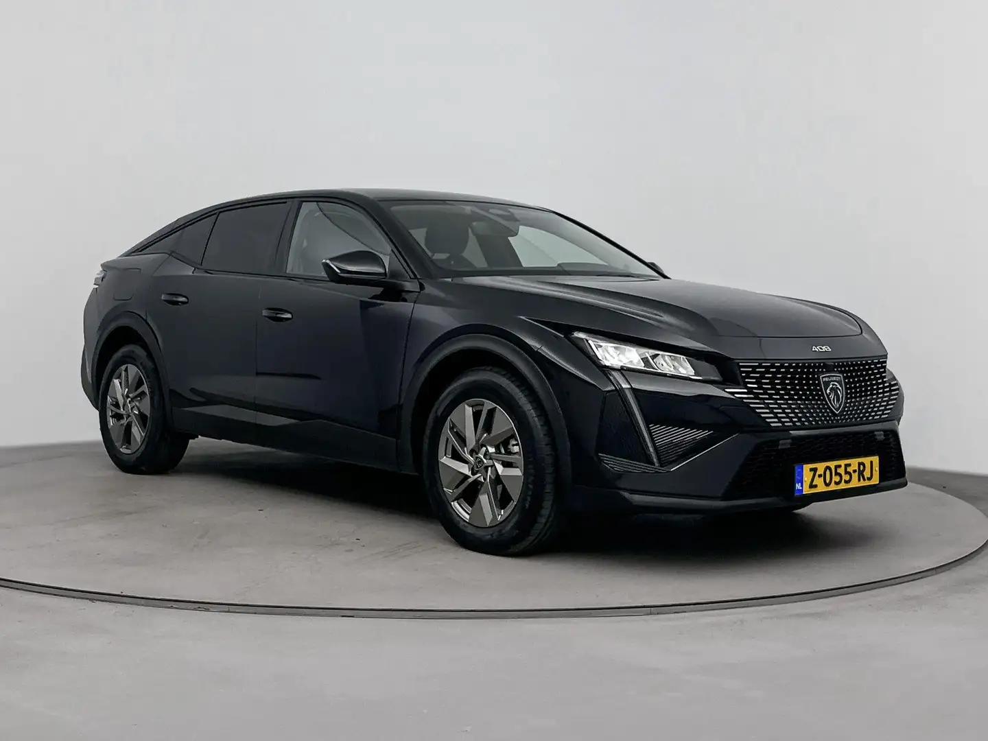 Peugeot 408 1.2 Hybrid 136 e-DCS6 Allure | Navigatie | Draadlo Zwart - 2