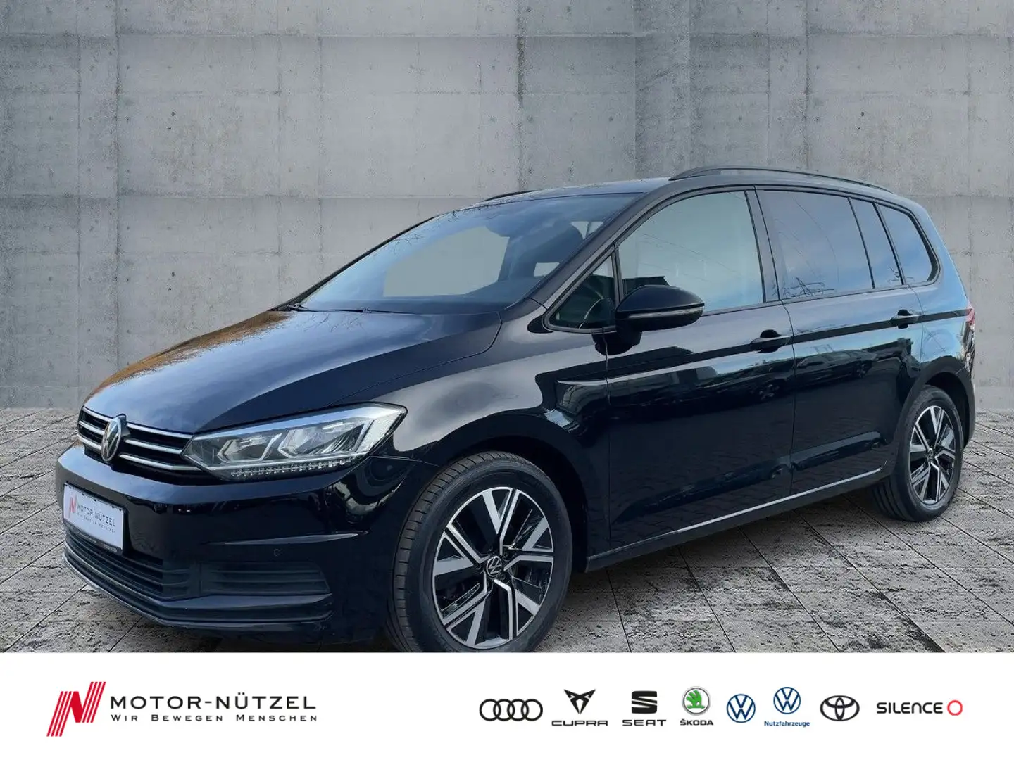 Volkswagen Touran 2.0 TDI DSG COMFORTLINE LED+NAV+ACC+AHK Schwarz - 1