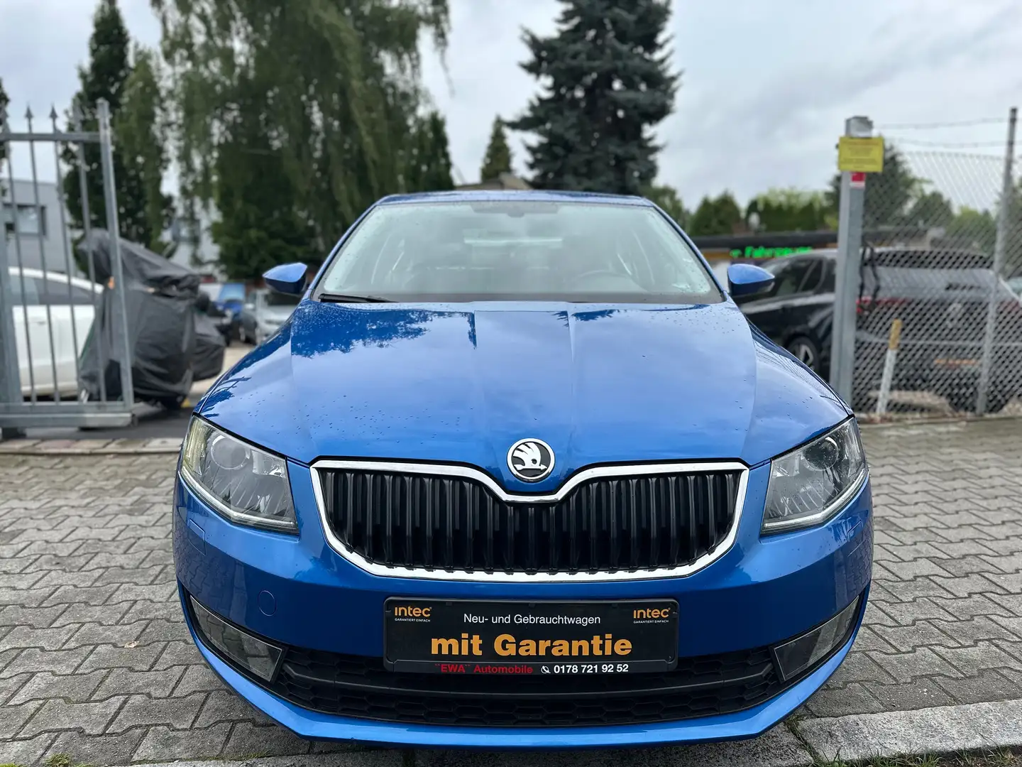 Skoda Octavia Elegance,1.BESITZ,SKODA SCHECKHEFT,XENON,LED,TOP ! Bleu - 2