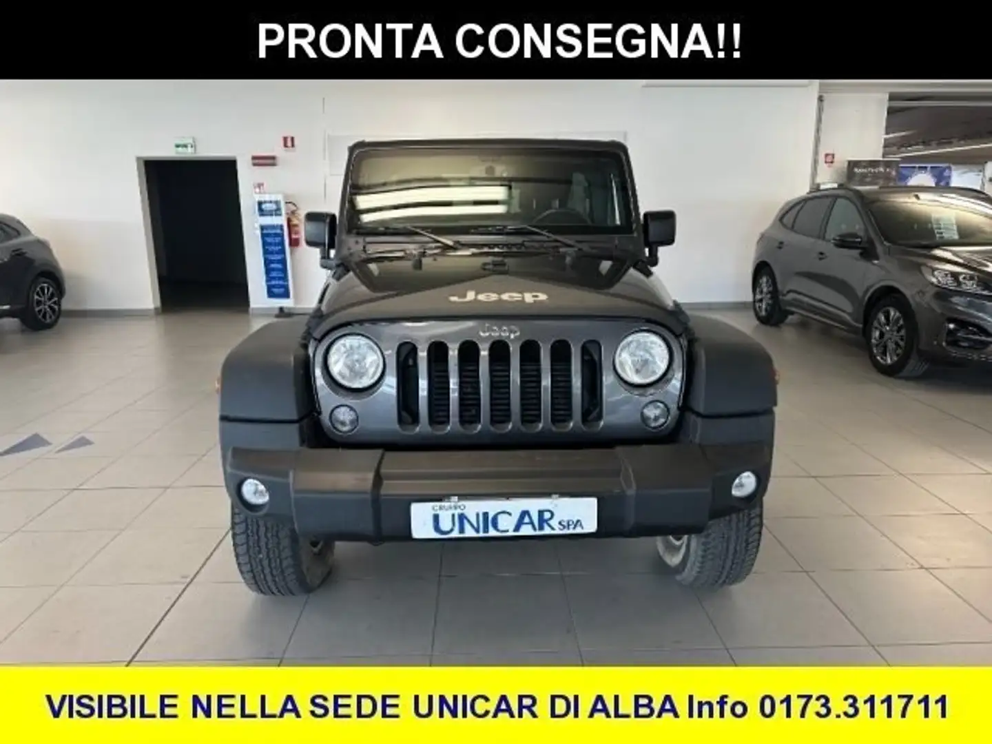 Jeep Wrangler Wrangler Unlimited 2.8 crd Rubicon auto Nero - 1