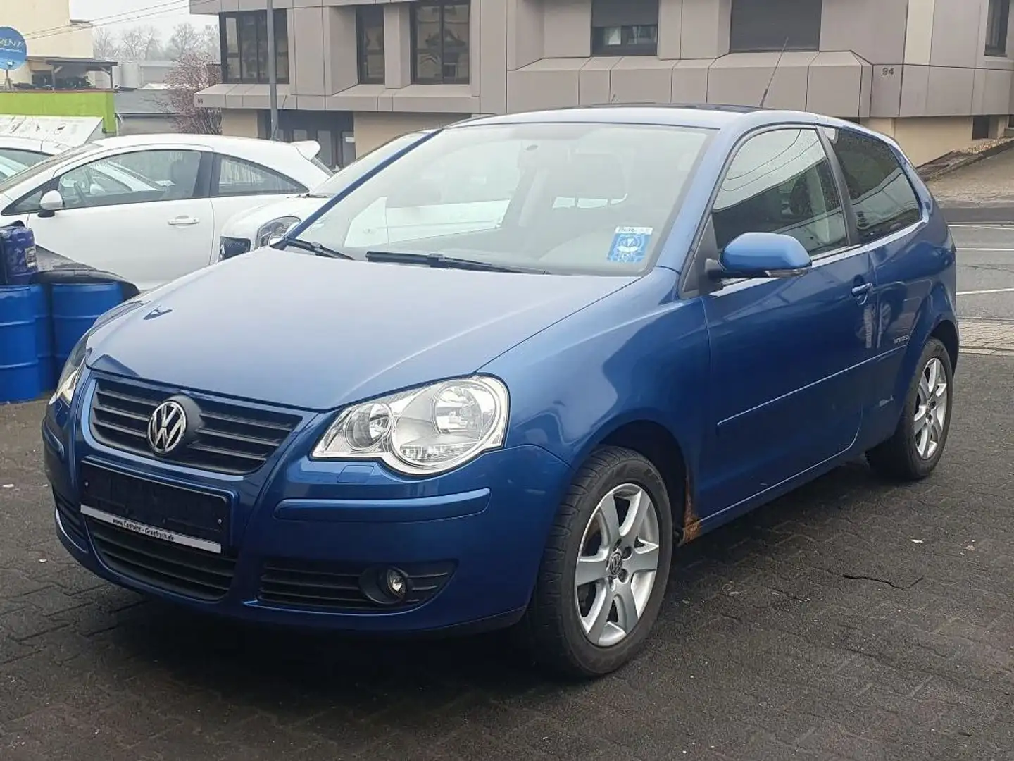 Volkswagen Polo IV United/Klima/Alu/Sitzhzg/2trg/BC Azul - 1
