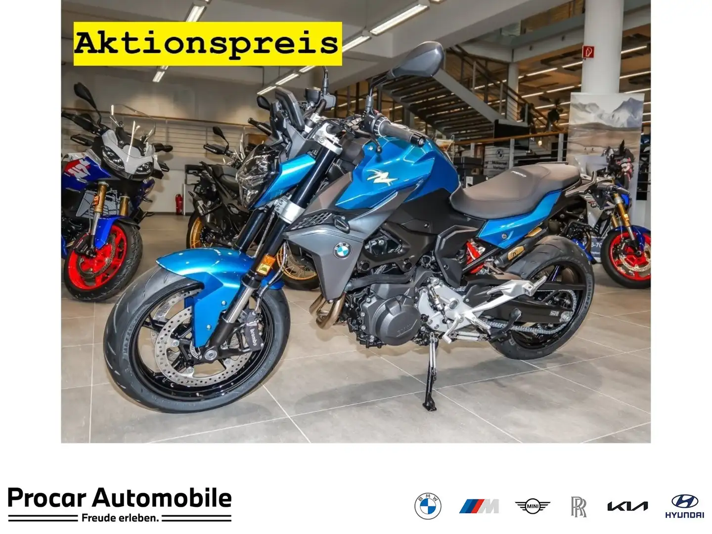 BMW F 900 R Sofort verfügbar *Aktion* Blau - 1