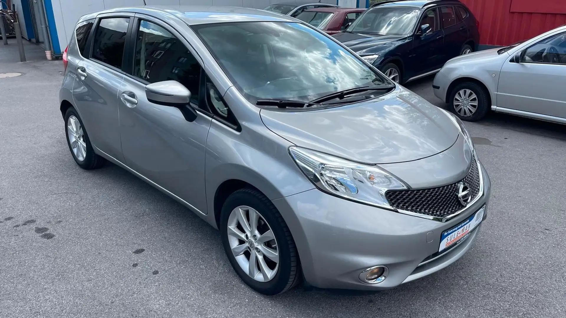 Nissan Note 1.2 DIG-S *NAVI*TEMPO*BLUETOOTH*KEYLESS*PDC Srebrny - 1