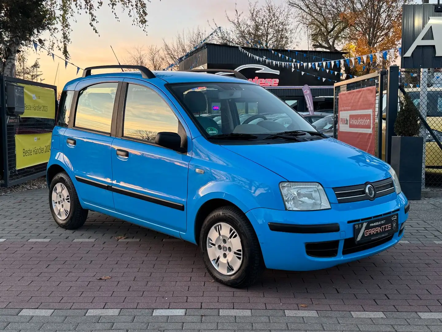 Fiat Panda 1.2 8V Dynamic*Klima*TÜV+SERVICE NEU Blau - 1