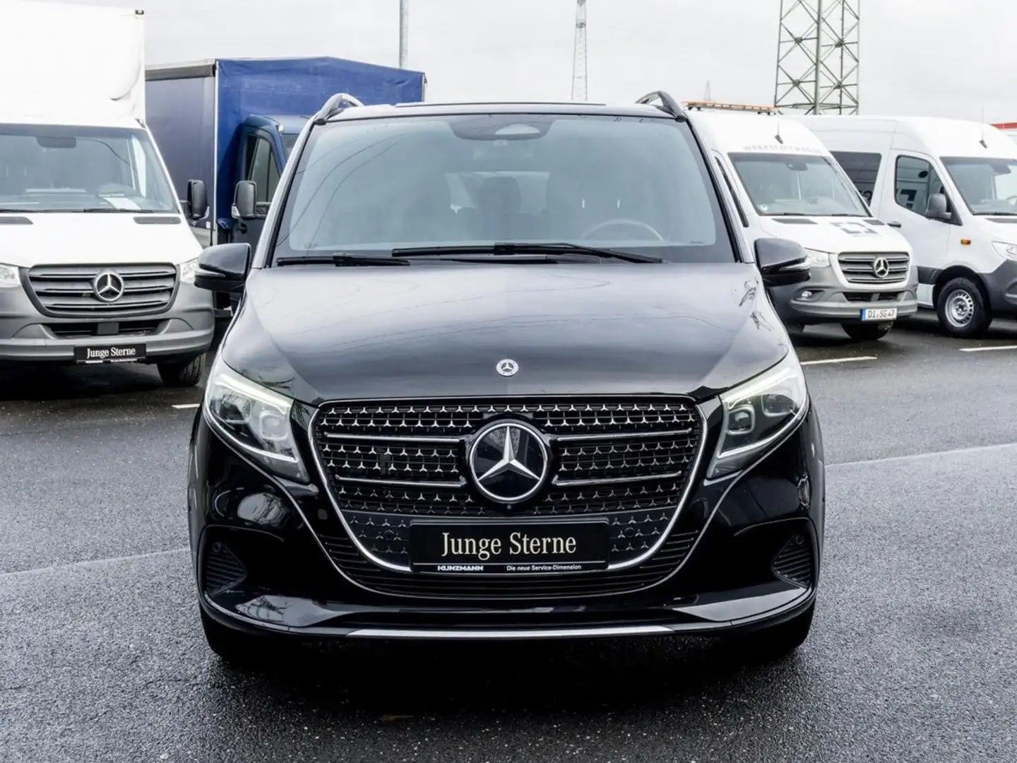 Mercedes-Benz V 300 d Avantgarde lang MBUX Navi Distronic AHK Schwarz - 2
