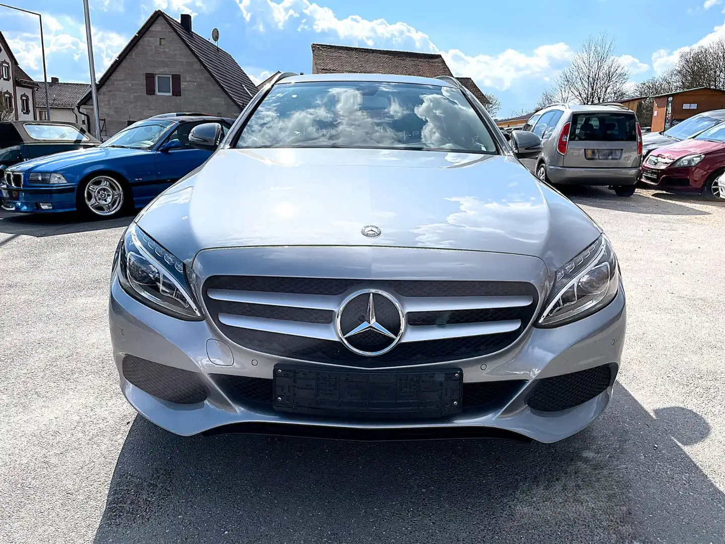 Mercedes-Benz C 180 C T-Modell"TOP/NAVI/LED/PDC/6.GANG/ Argento - 2