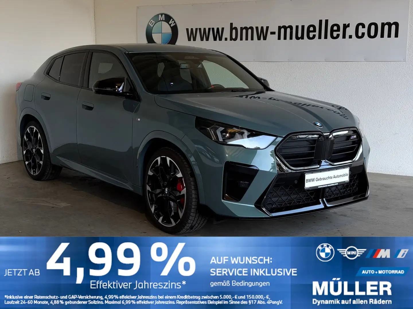 BMW X2 M35i xDrive SAG HUD/LED+/360/AKUSTIK/LHZ/MEMO Vert - 1