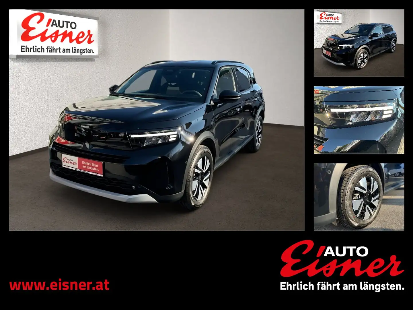 Opel Frontera 1.2 GS 81 kW AUT Fernlichtass. Kam. LED Schwarz - 1