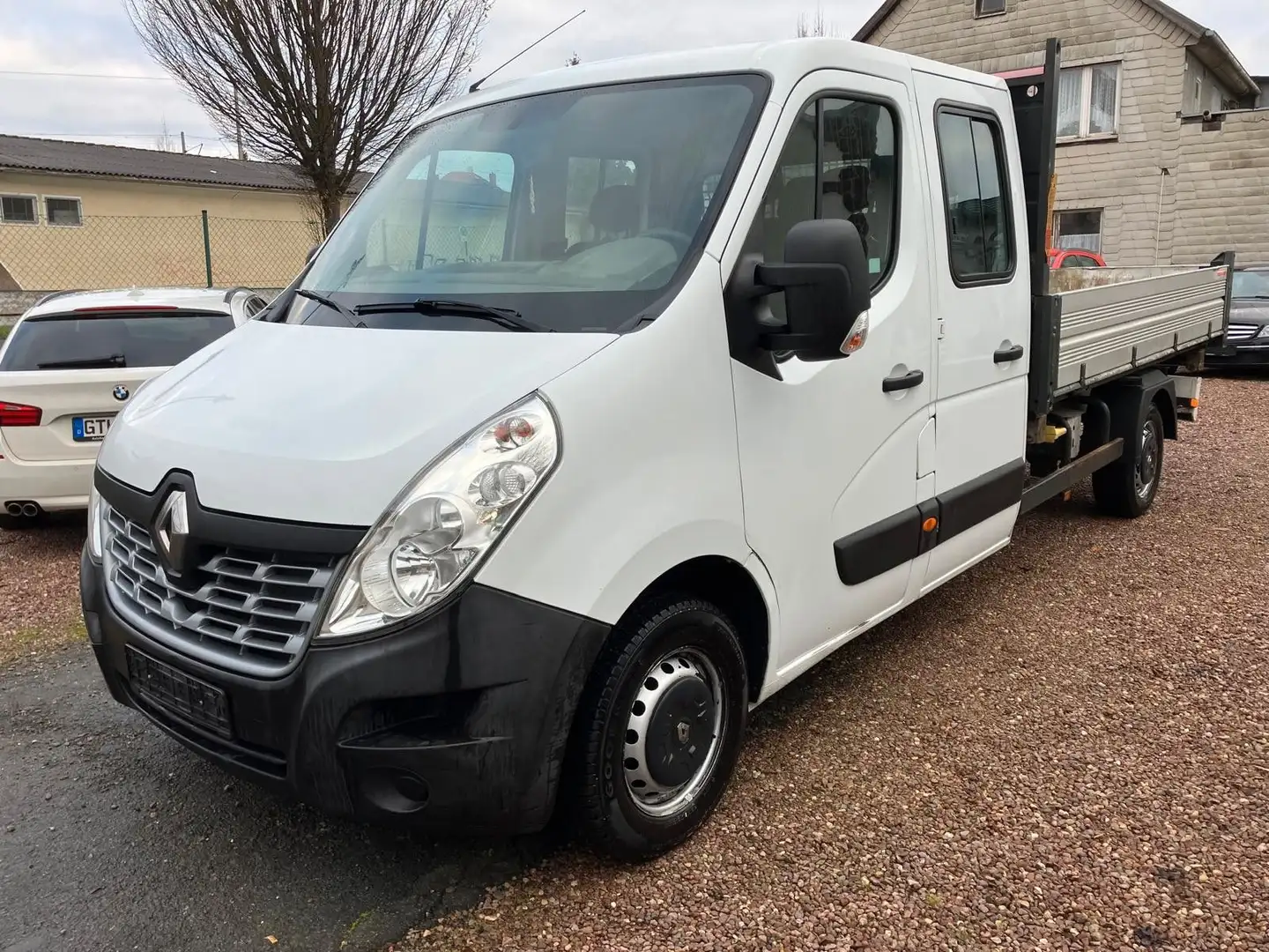 Renault Master III DoKa Dreiseitenkipper L3H1 3,5t Klima Weiß - 1