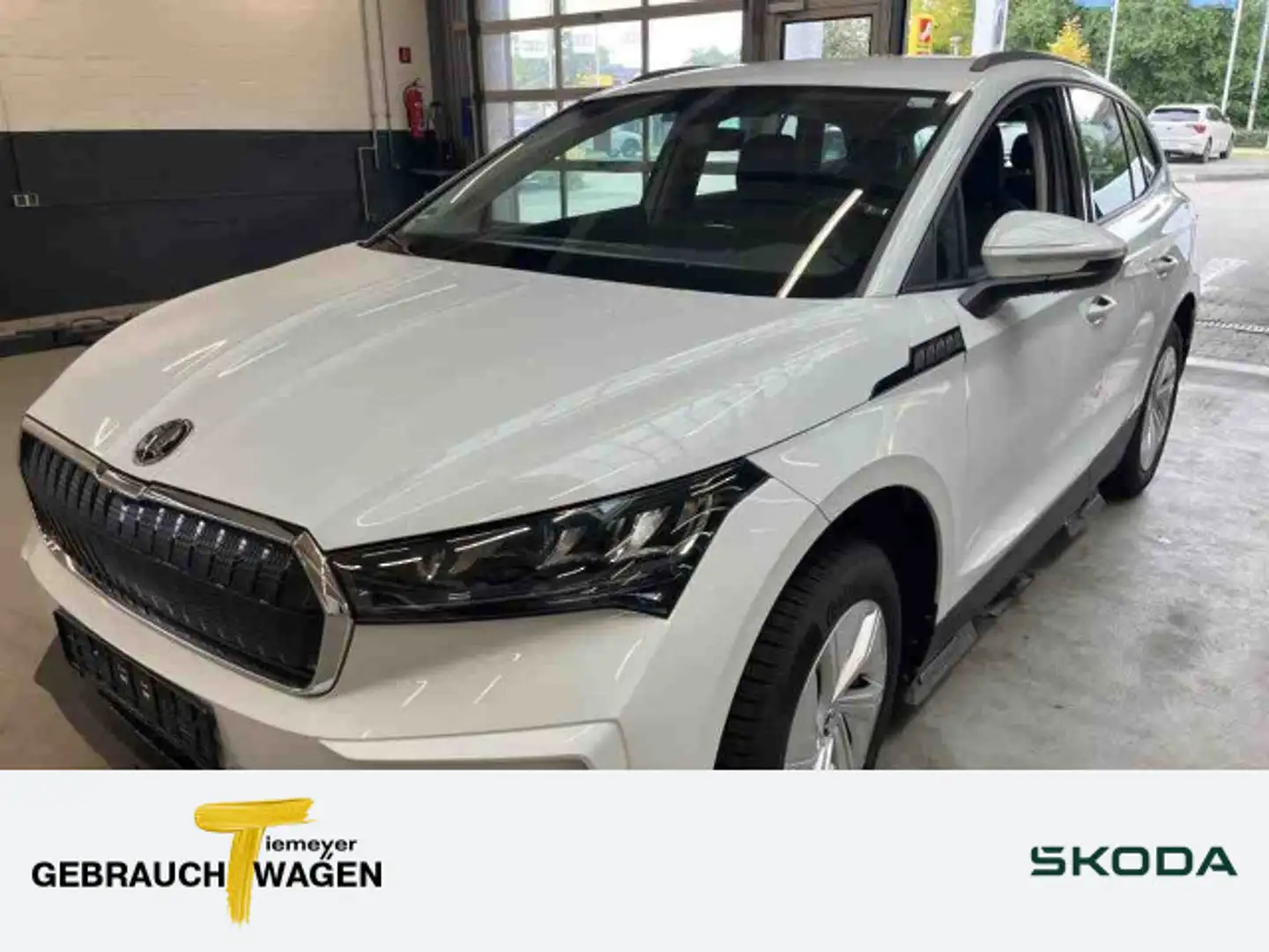 Skoda Enyaq iV 50 LOFT LED NAVI SITZH PDC Weiß - 1