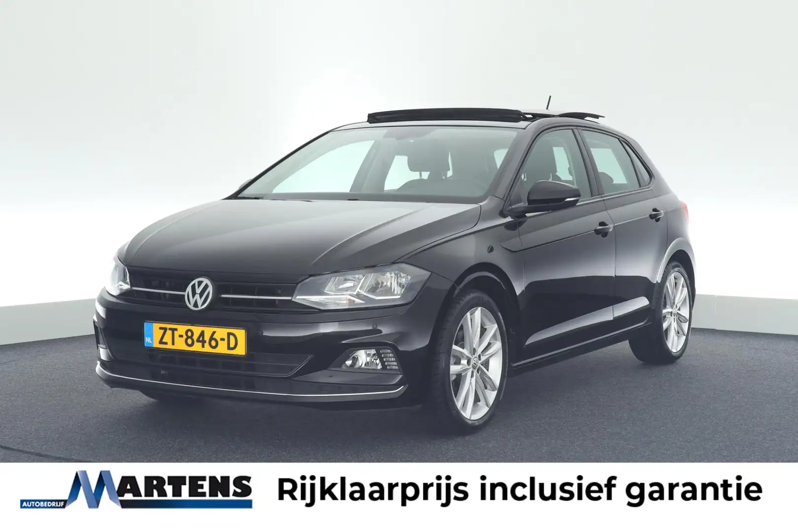 Volkswagen Polo 1.0 TSI 116pk H6 Highline Navigatie Climate Contro Zwart - 1