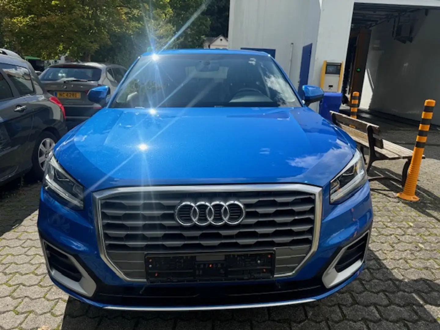 Audi Q2 AUDI Q2 SPORT LEDER NAVI LED SHZ TEMPOMAT MFL Bleu - 2