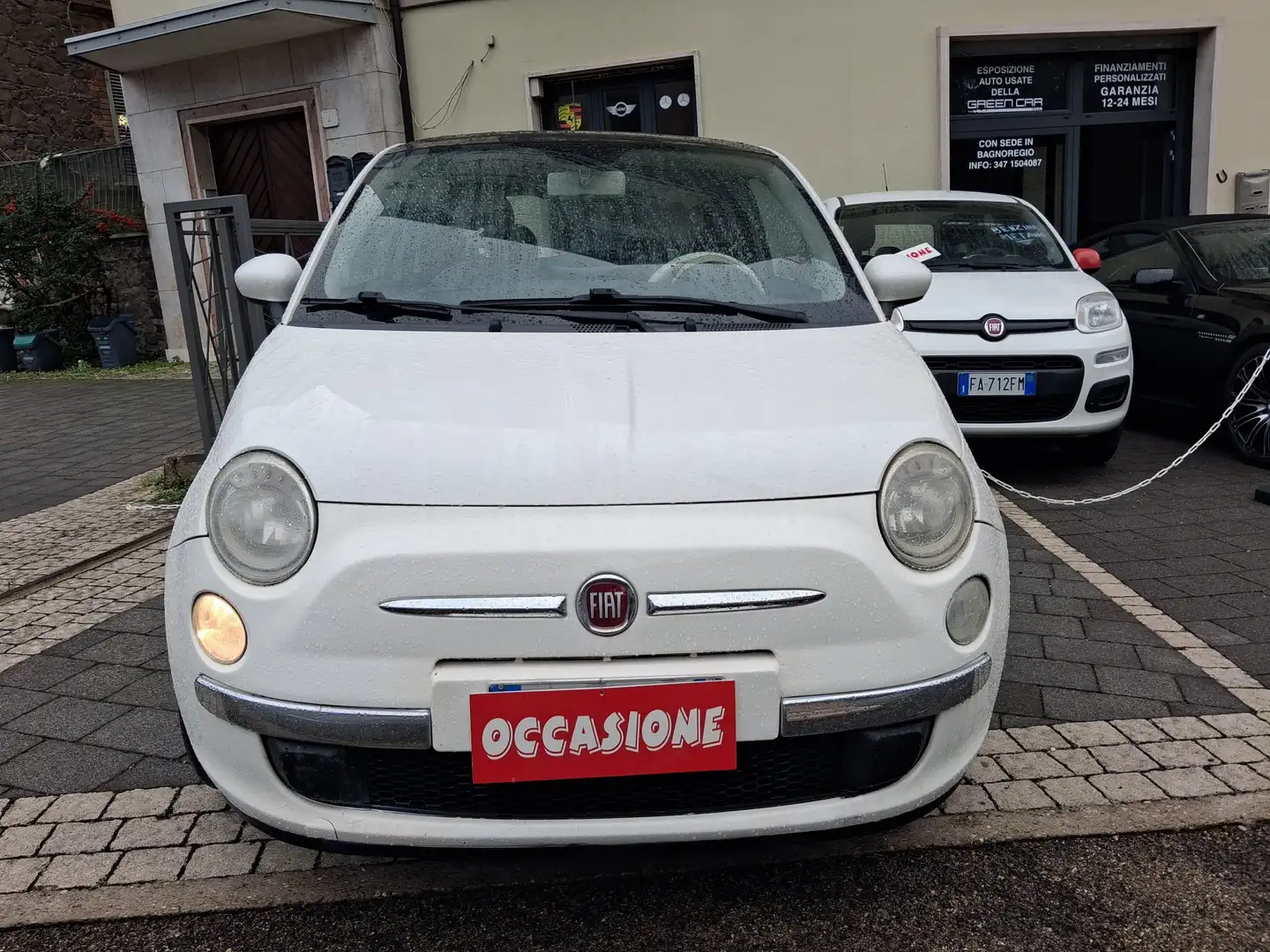 Fiat 500 500 1.3 mjt 16v Lounge 95cv Bianco - 2