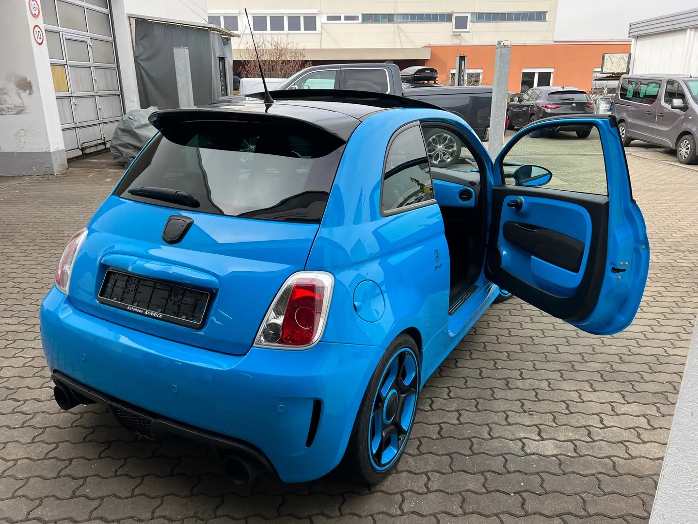 Abarth 500 Blau - 2