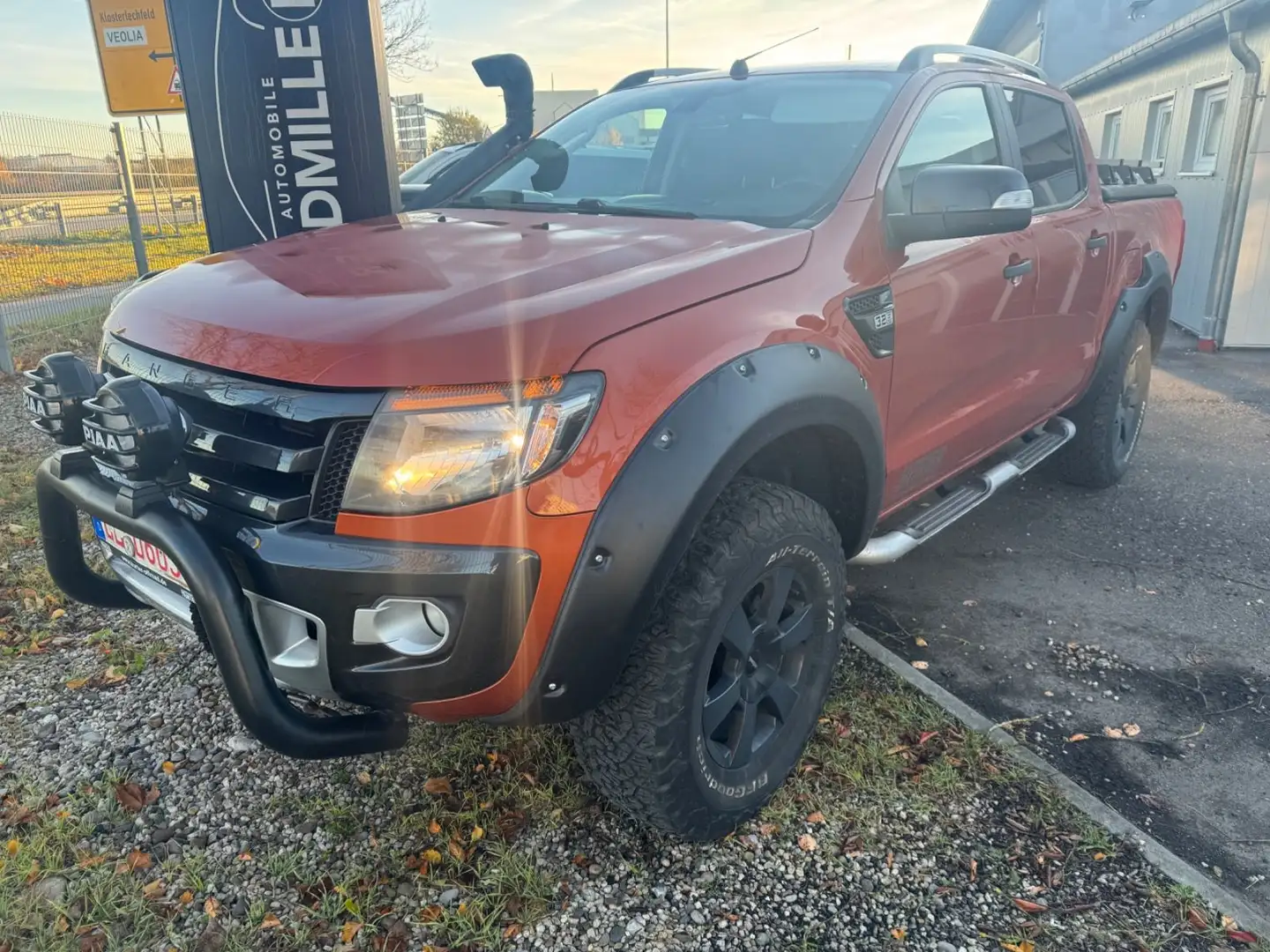 Ford Ranger Wildtrak Doppelkabine 4x4 Hurter Offroad Orange - 1