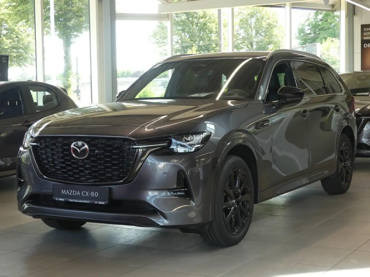Mazda CX-80 3.3L e-SKYACTIV D 254ps 8AT AWD Homura Plus Grau - 2