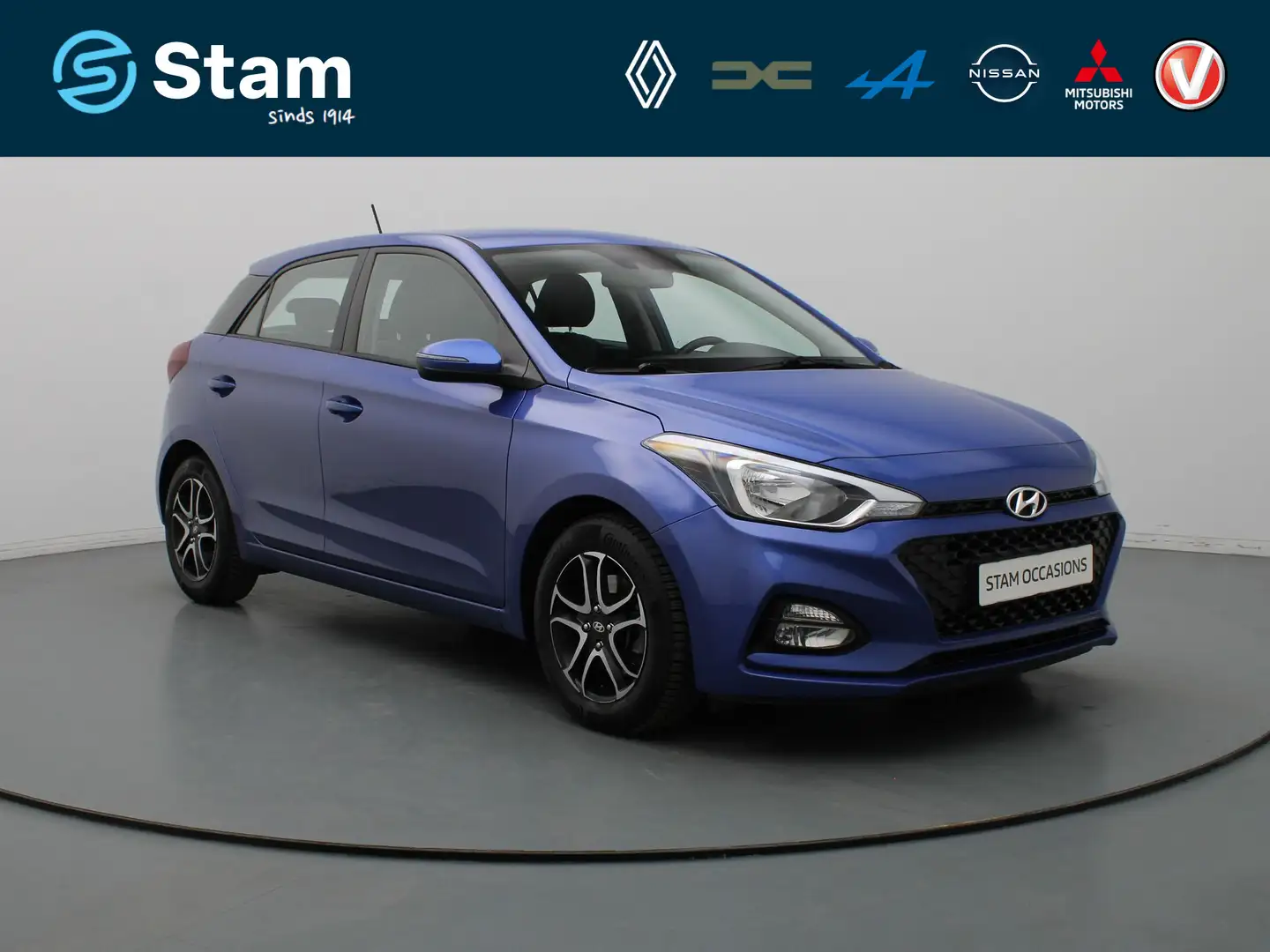 Hyundai i20 100pk T-GDI Comfort Camera | Cruise | Navi | Parke Blauw - 1