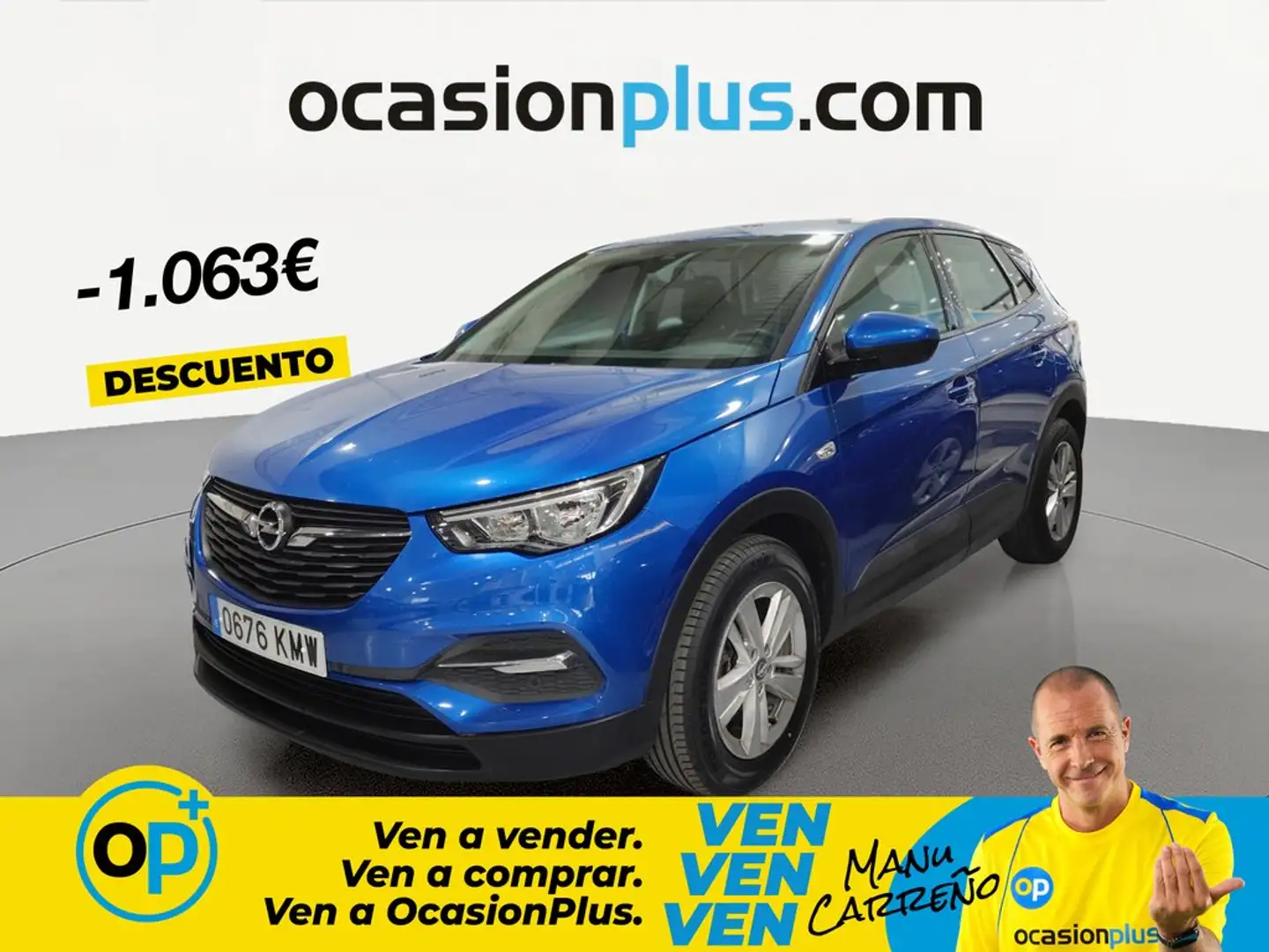 Opel Grandland X 1.6CDTi S&S Selective 120 Azul - 1