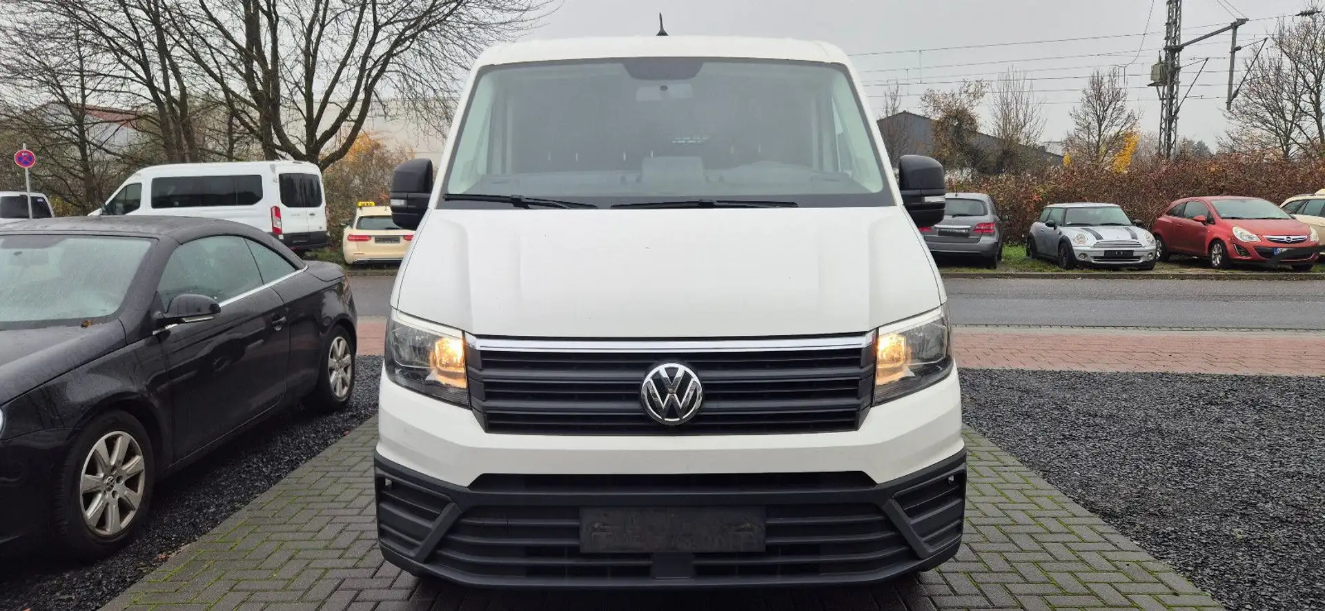 Volkswagen Crafter Kasten 35 Mittellang / Werkstattbott Weiß - 2