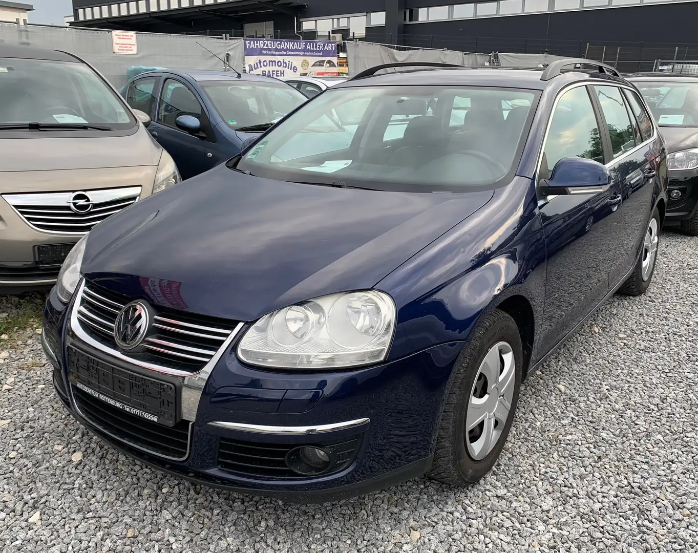 Volkswagen Golf Variant 2.0 TDI DPF . Einparkhilfe. Anhängerkupplung Azul - 2