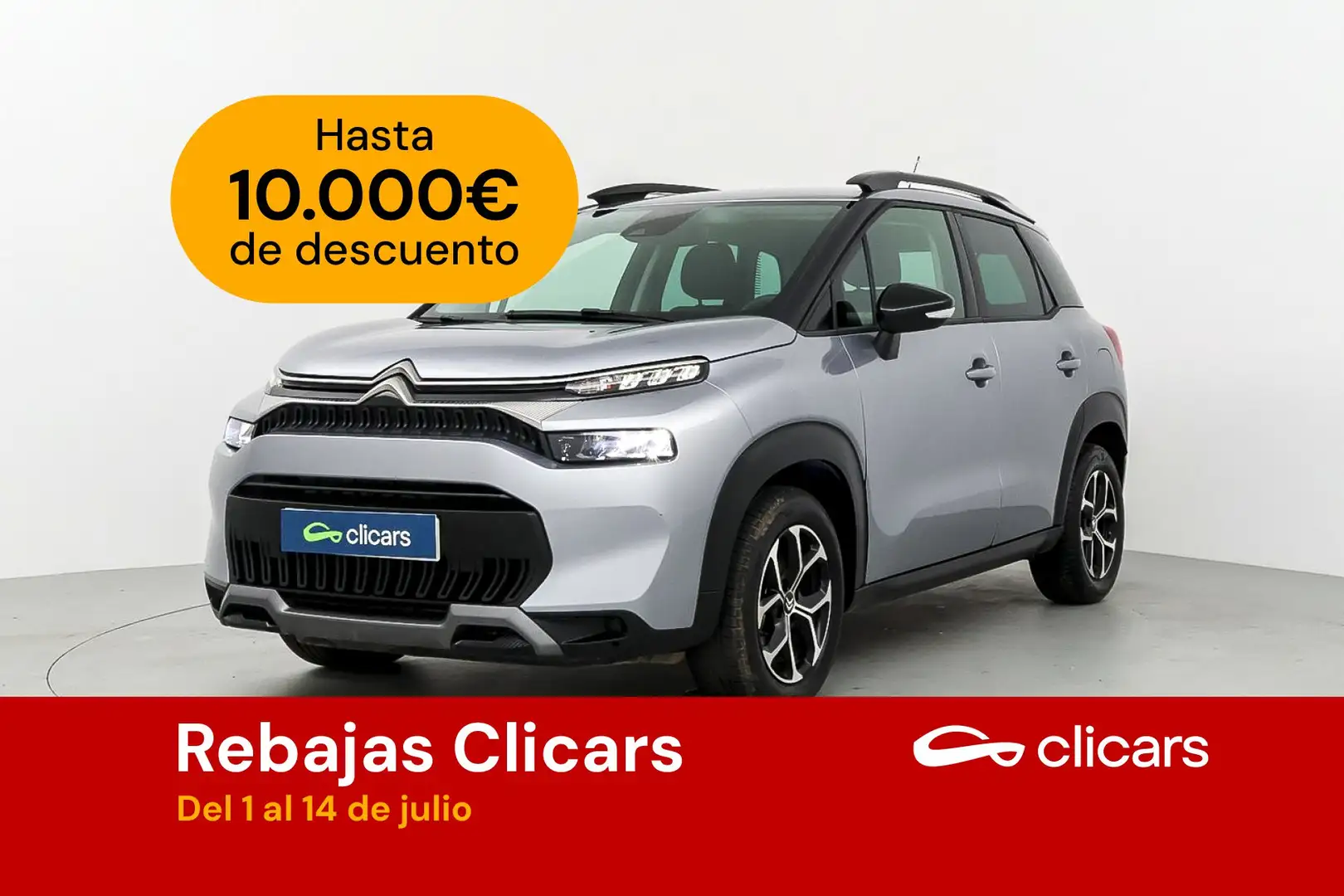 Citroen C3 Aircross Puretech S&S Plus 110 Plateado - 1