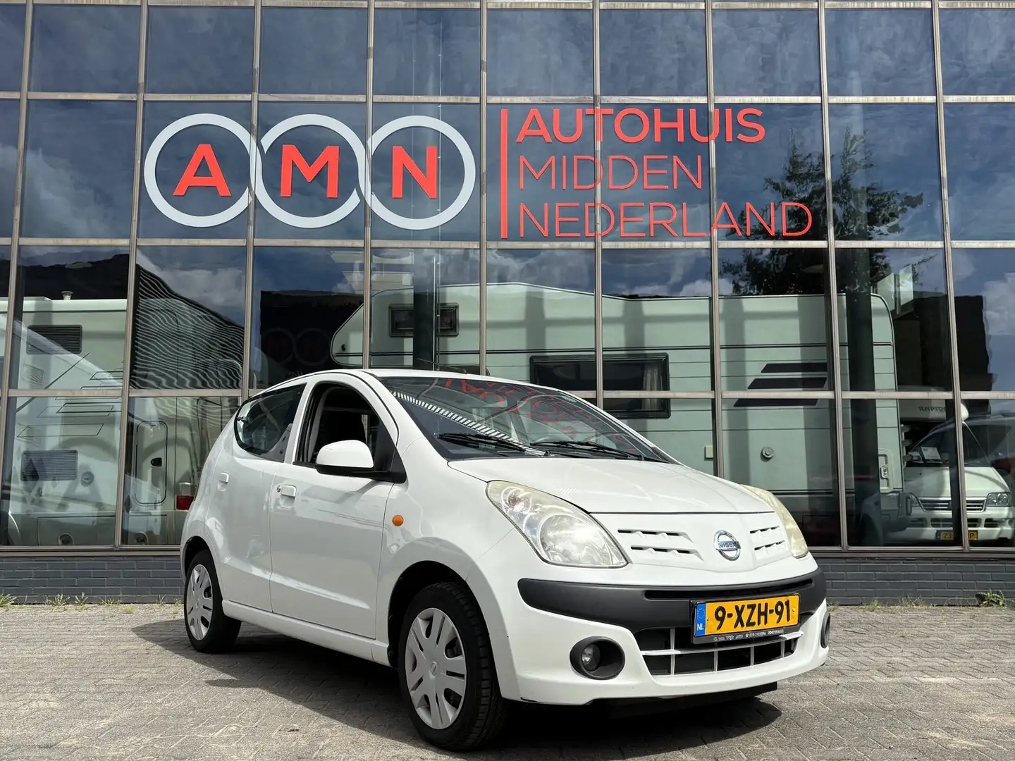 Nissan Pixo 1.0 Airco,Elekpakket,5drs Wit - 2