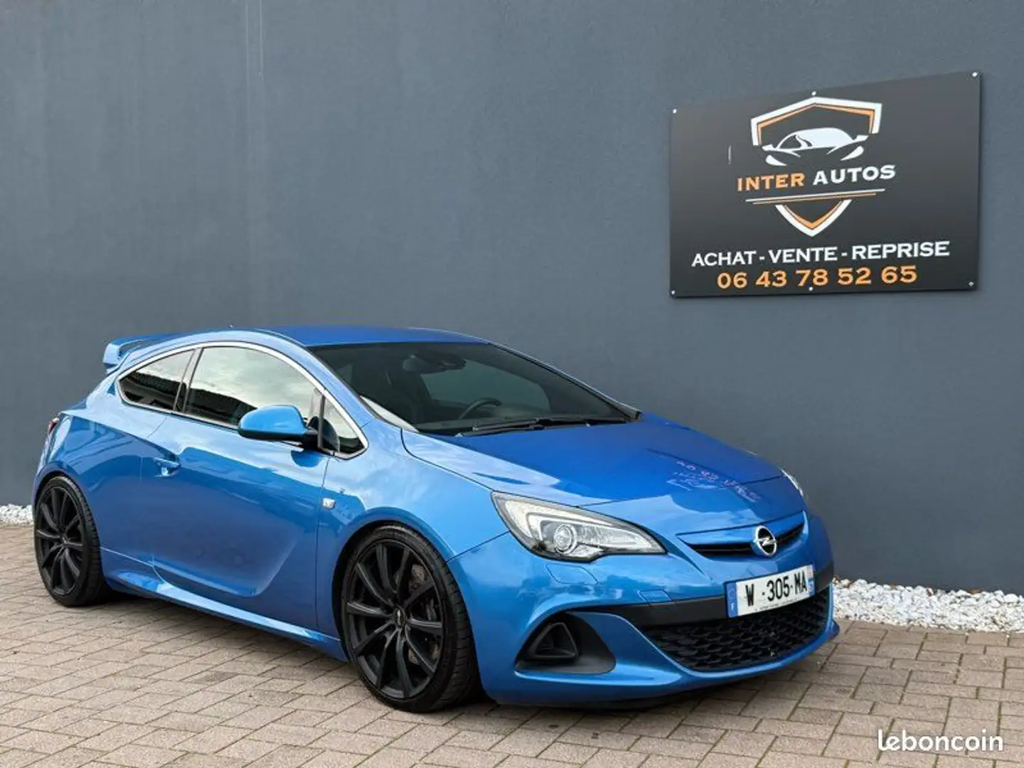 Opel Astra GTC 2.0 Turbo OPC 280ch Bleu - 1
