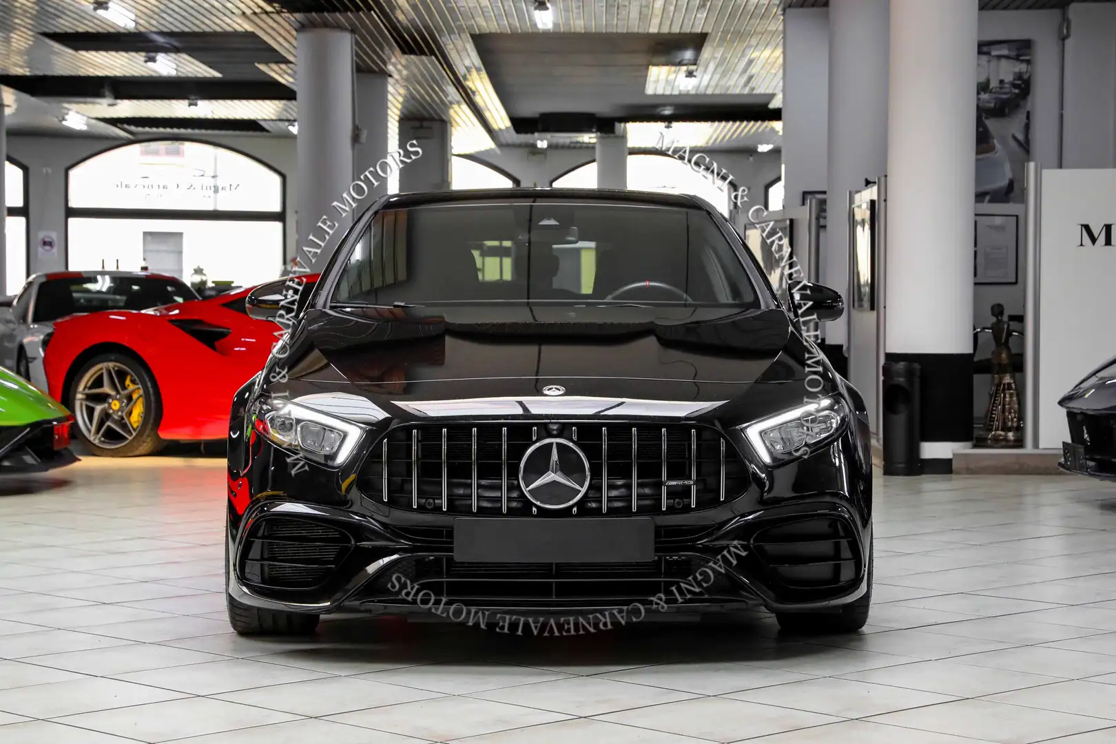 Mercedes-Benz A 45 AMG S 4MATIC|AMG DRIVER'S PACK|O.Z. RACING WHEELS Nero - 2