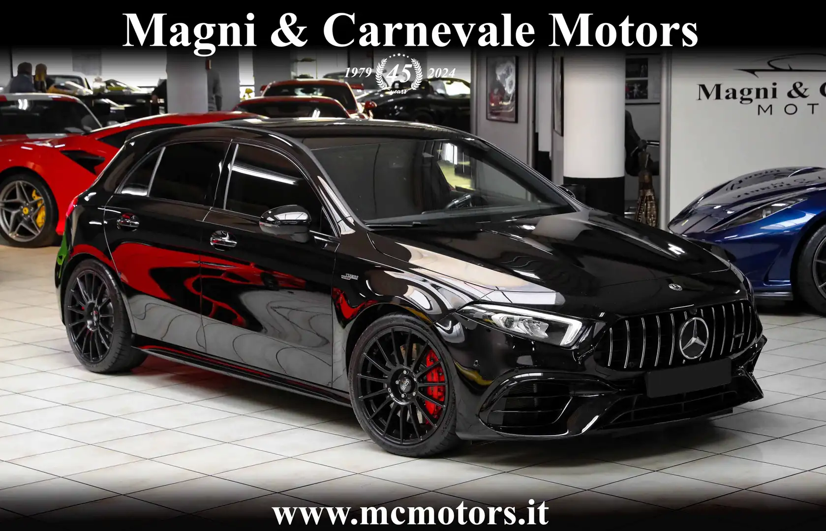 Mercedes-Benz A 45 AMG S 4MATIC|AMG DRIVER'S PACK|O.Z. RACING WHEELS Nero - 1