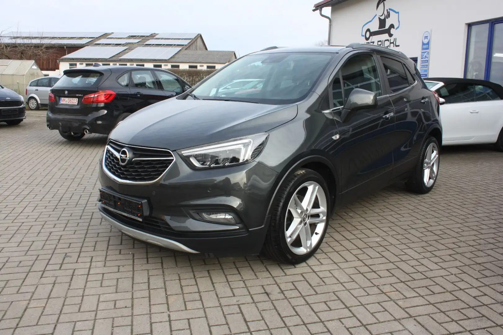 Opel Mokka X ALLRAD+AUTOMATIK+LEDER+NAVI+SSD+SH+ALU++ Grey - 1