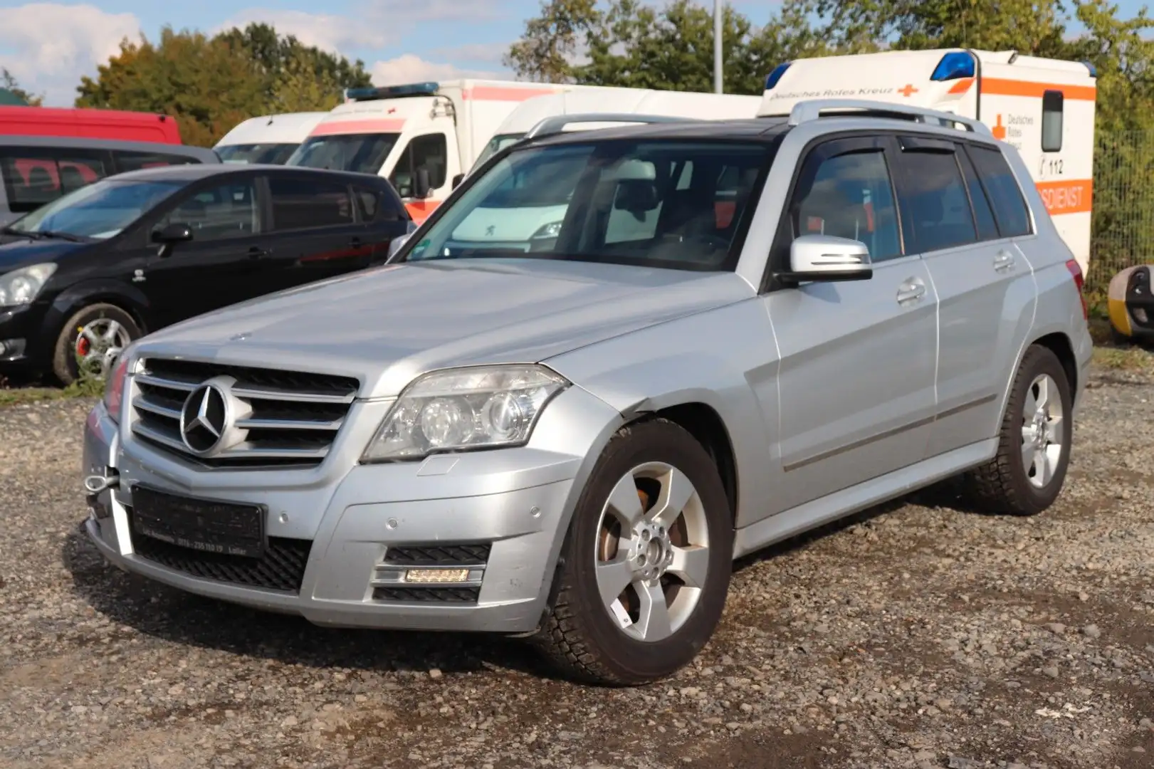 Mercedes-Benz GLK 350 CDI 4Matic Silber - 1