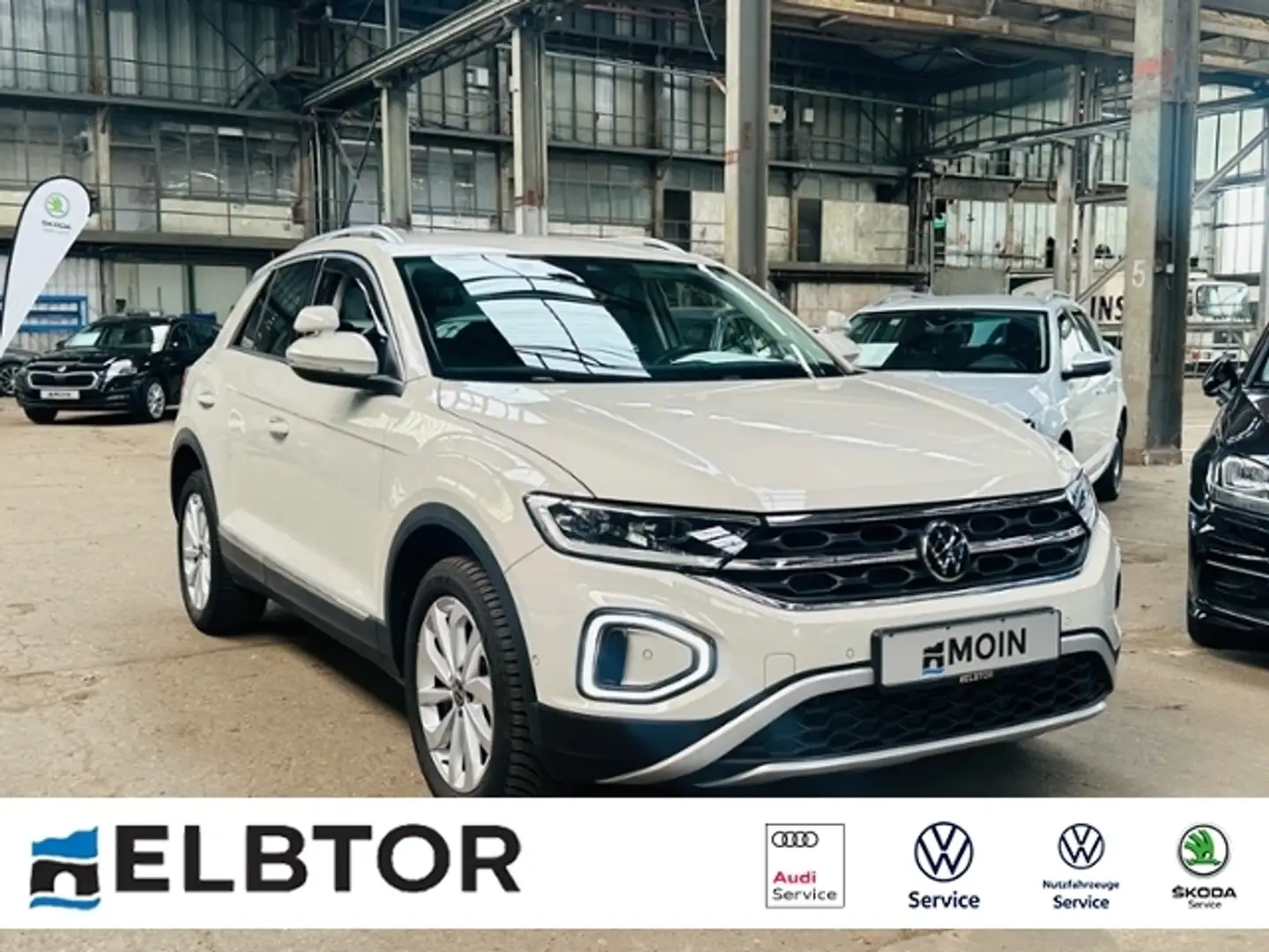 Volkswagen T-Roc 2.0 TDI Style Fahrschulwagen LED PDC ACC SHZ Argent - 1