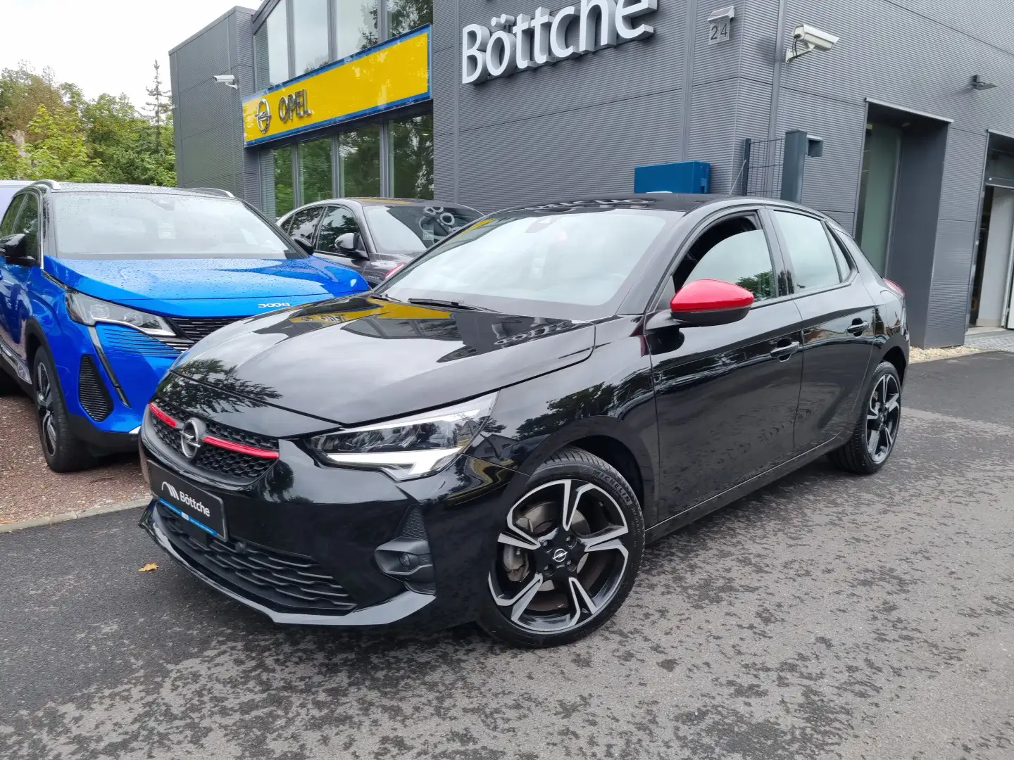 Opel Corsa 5trg 1.2 GS Line PDC/LED/DAB/Shz/180°Kamera/Klima/ Schwarz - 2