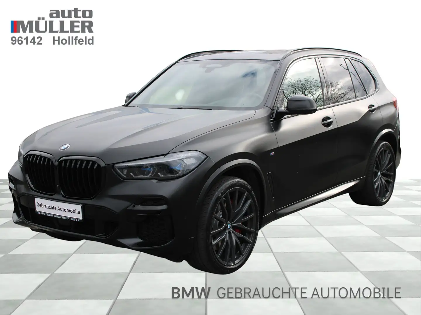 BMW X5 xDrive40d "Black Vermilion" Edition Grau - 1