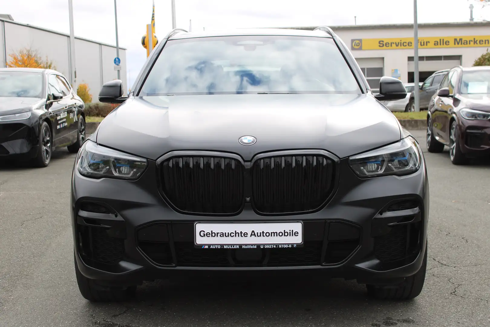 BMW X5 xDrive40d "Black Vermilion" Edition Grau - 2
