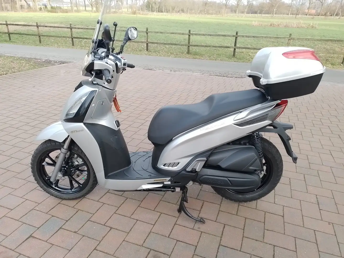 Kymco People 125 Kymco People GT 125 Argent - 1