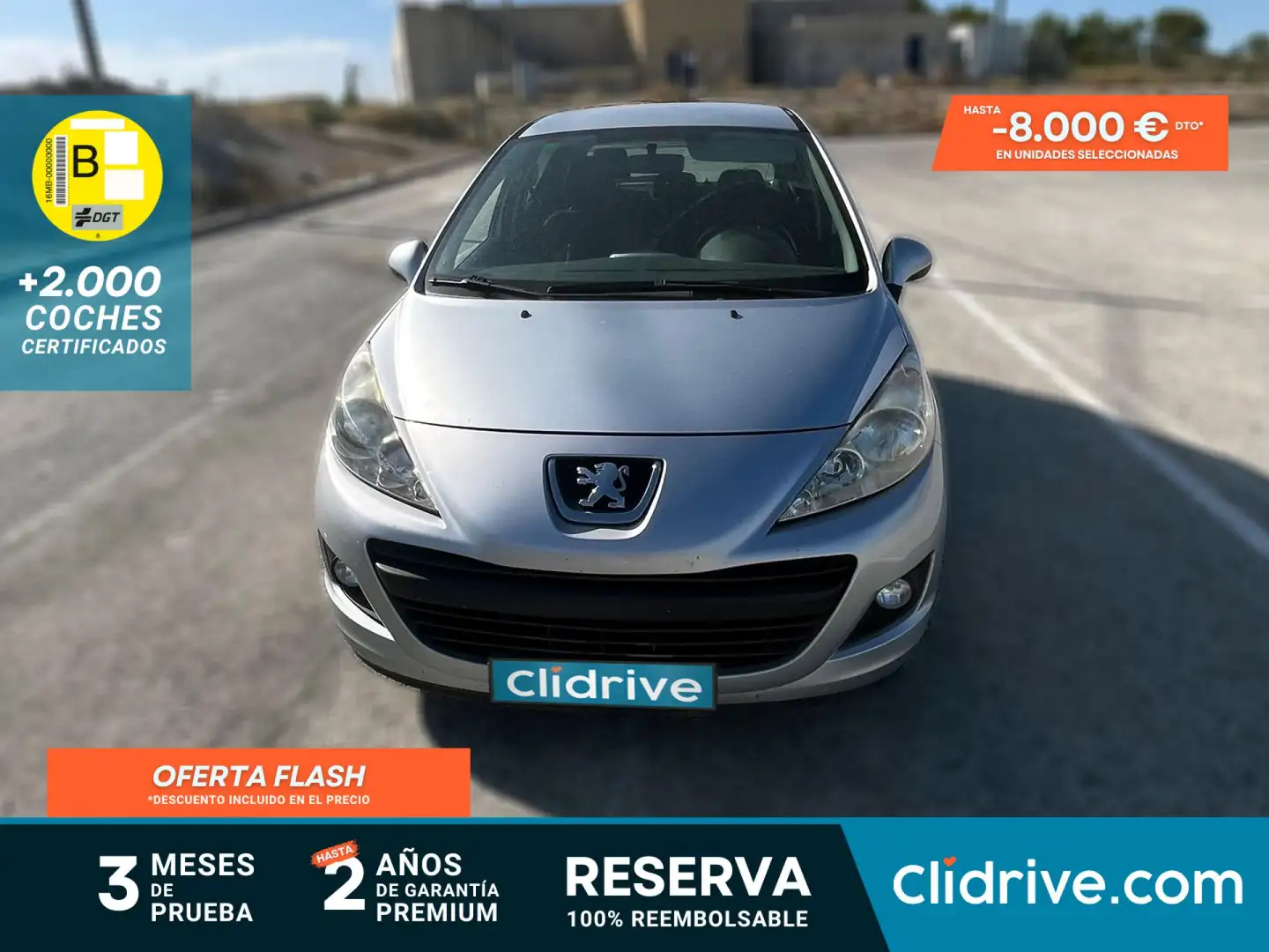 Peugeot 207 207+ 1.4HDI FAP Gris - 1