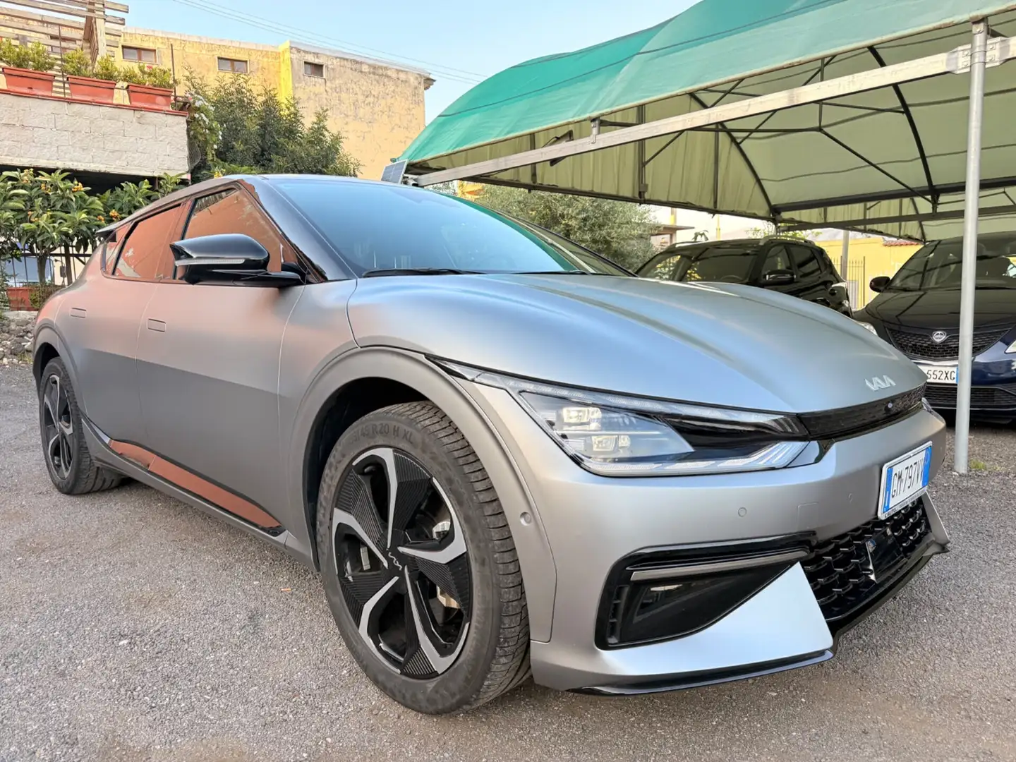 Kia EV6 Single Motor 77,4 kWh RWD GT Line Grigio - 1