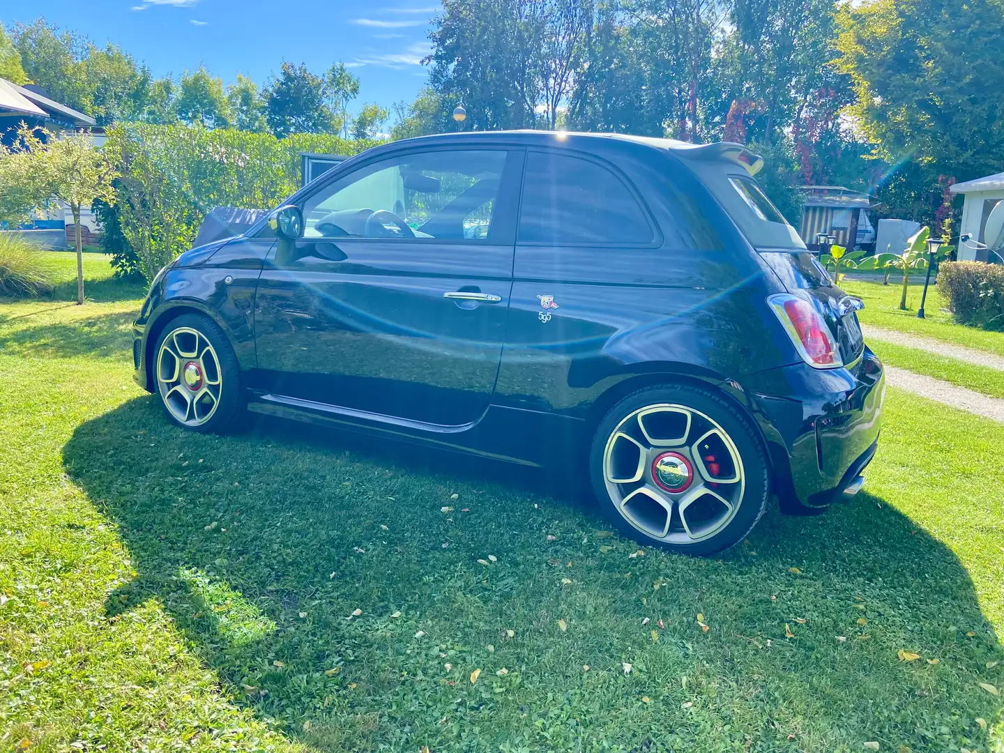 Abarth 595 Competizione Cabrio Automatik Schwarz - 2